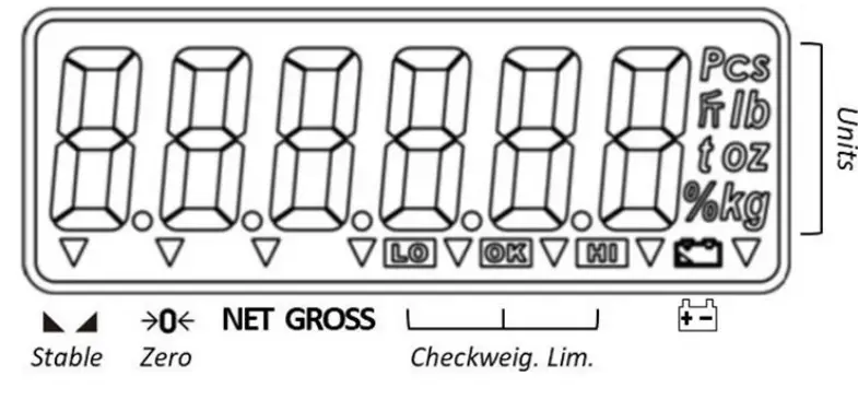 Avery Weigh Tronix ZM 110 Digital Bench Scale-figh6