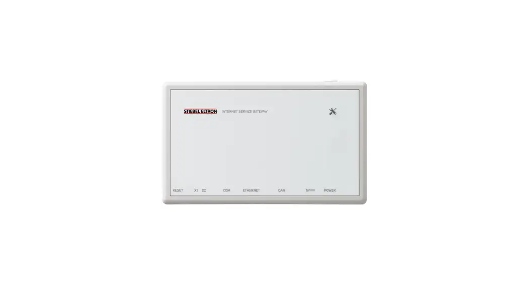 Stiebel Eltron Heat Pump To The Internet Internet Service Gateway Instructions