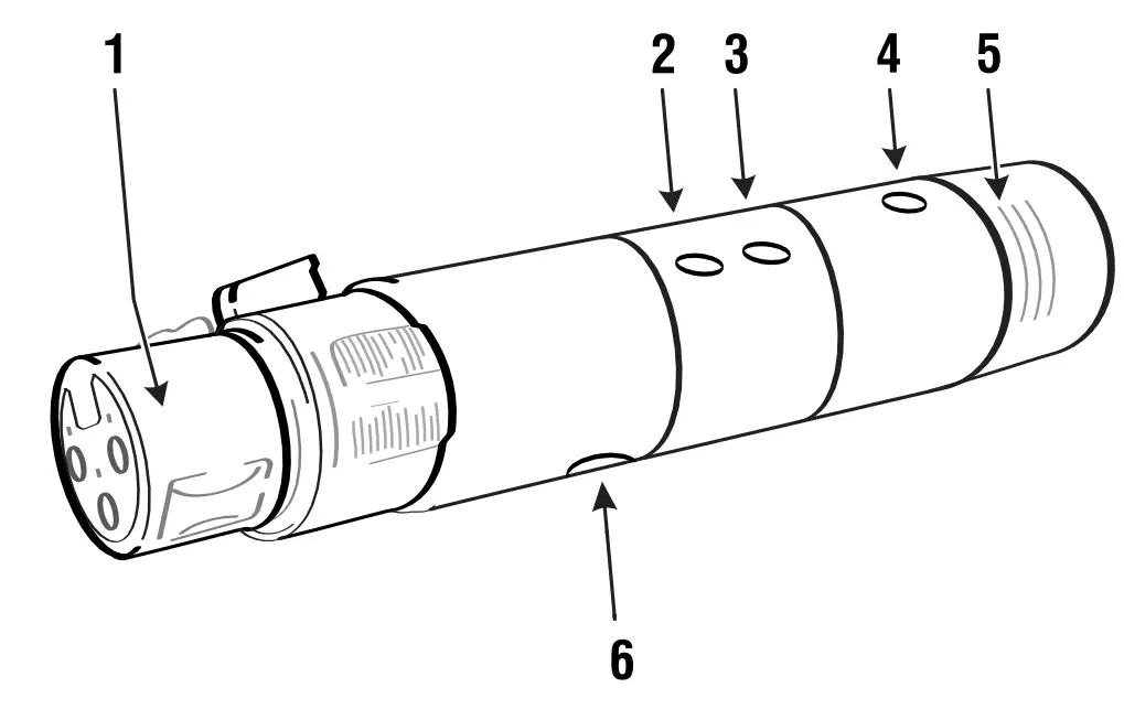 eurolite 70064699 QuickDMX Wireless Receiver parts