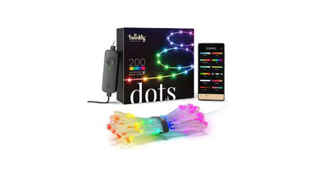 Twinkly Twd200stp-teu Dots 200 Rgb Led Usb Flexible Light String Installation Guide
