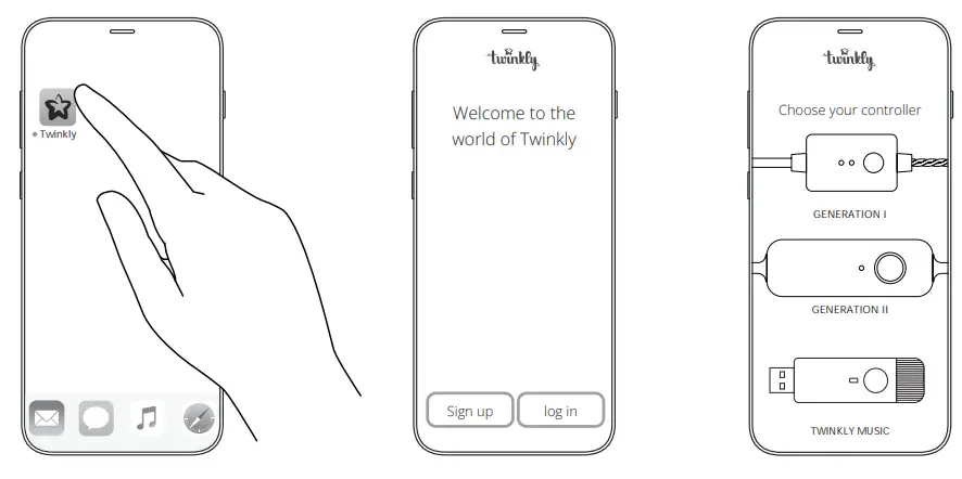 twinkly TWD200STP-TEU Dots 200 RGB LED USB Flexible Light String - fig 4