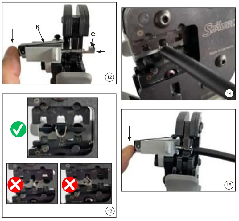 STAUBLI PV-CZM-61100 Crimping Tool - Figure 7