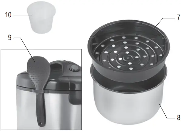 SEVERIN RK 2425 Rice Cooker A02