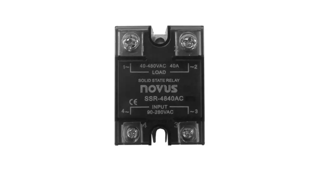 Novus Solid-state Relay Ssr 4840ac / 4880ac Instruction Manual Novus Solid-state Relay Ssr 4840ac / 4880ac Instruction Manual