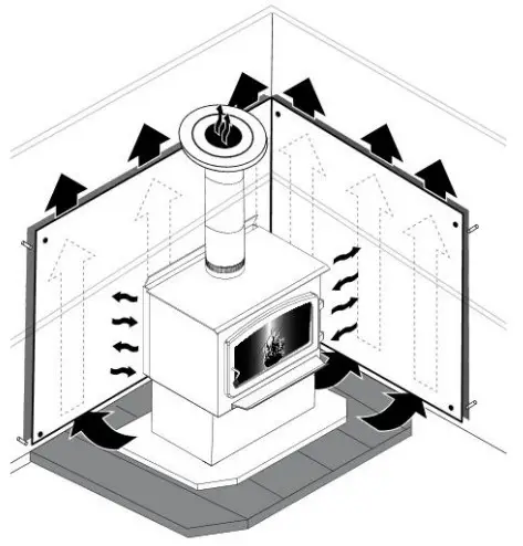 DROLET DB03182 Escape 1200 Wood Stove - FIGURE 13