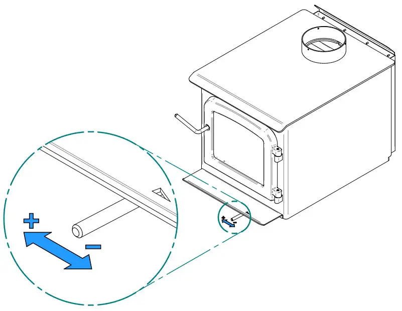 DROLET DB03182 Escape 1200 Wood Stove - FIGURE 4