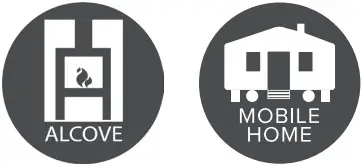 DROLET DB03182 Escape 1200 Wood Stove - ICON 2