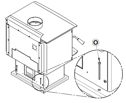 DROLET DB03182 Escape 1200 Wood Stove - fIG16