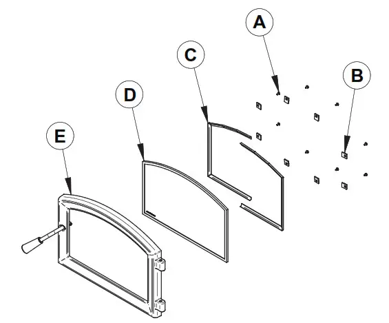 DROLET DB03182 Escape 1200 Wood Stove - fIG18