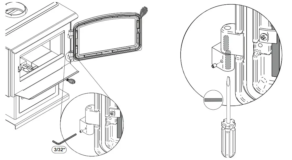 DROLET DB03182 Escape 1200 Wood Stove - fIG22