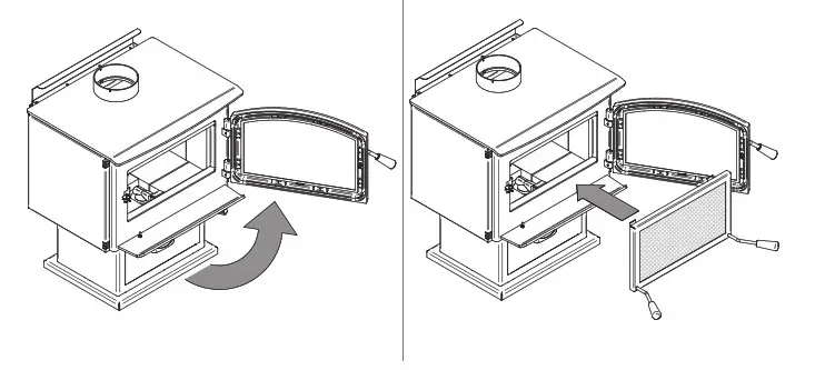 DROLET DB03182 Escape 1200 Wood Stove - fIG7