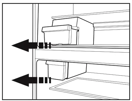 beko RCNE560E50ZXPN Refrigerator - Automatic ice machine 1