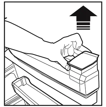 beko RCNE560E50ZXPN Refrigerator - Cleaning the water tank 1