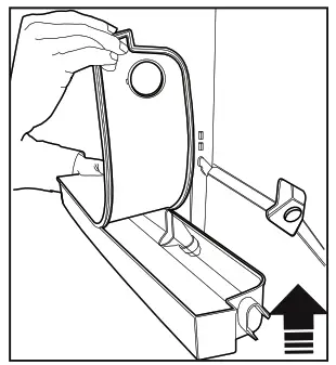beko RCNE560E50ZXPN Refrigerator - Cleaning the water tank 4