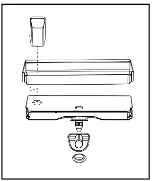 beko RCNE560E50ZXPN Refrigerator - Cleaning the water tank 5