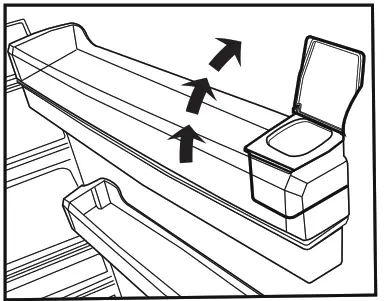 beko RCNE560E50ZXPN Refrigerator - Filling the water dispenser's tank 2