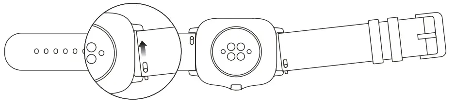 AMAZFIT GTS 2e Smart Watch - Disassembly and Assembly of the Watch Strap