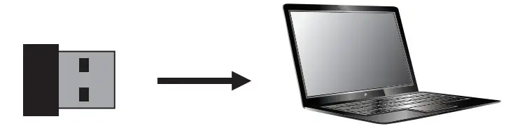 Sandberg 631-02 Wireless Mouse Pro Recharge - Wireless mode 1