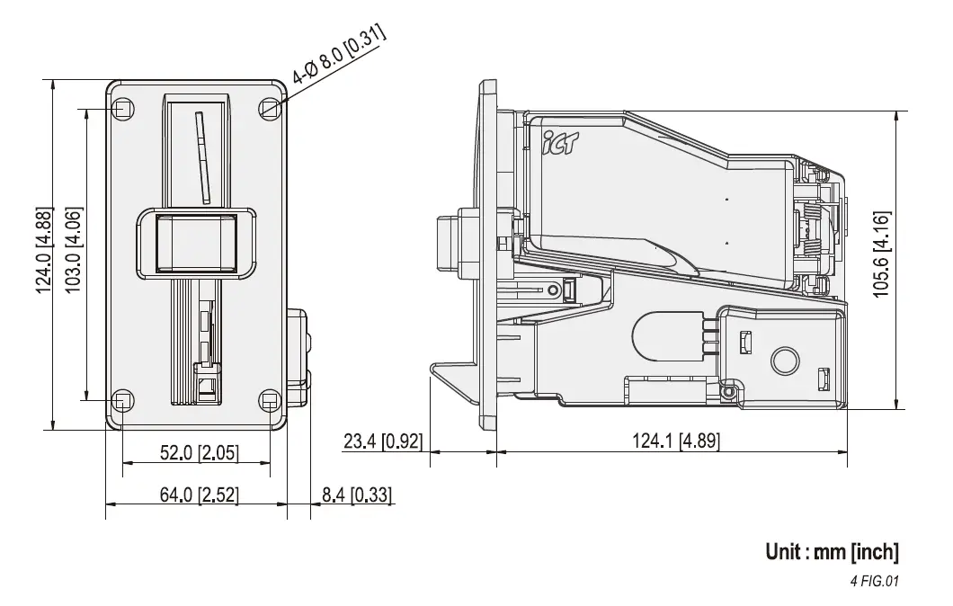 iCT H4985L Coin Acceptor Multi-Coin Seletor 1