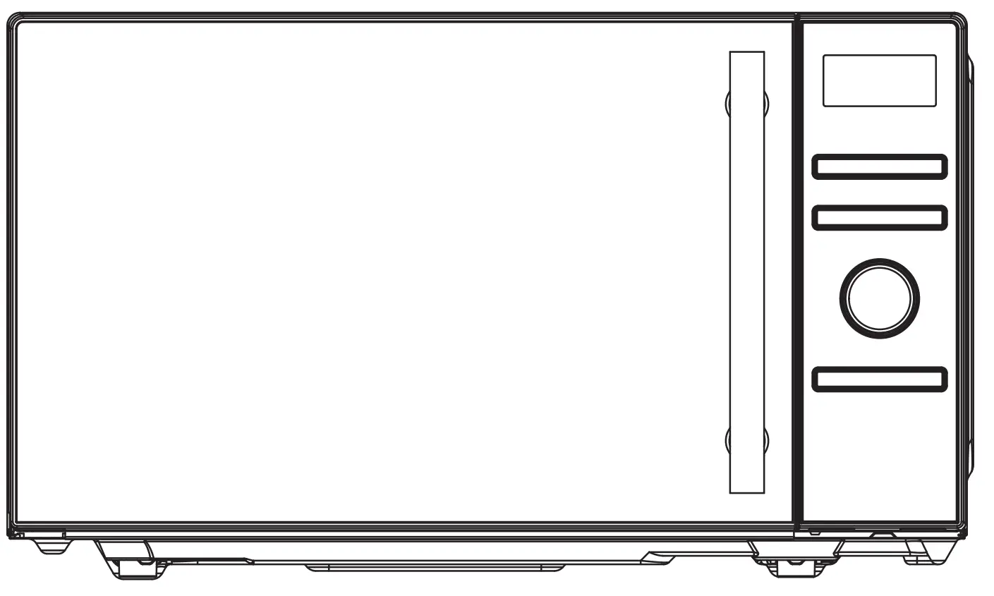 COOKe LEWIS CLFSMW20LEUa Microwave Oven