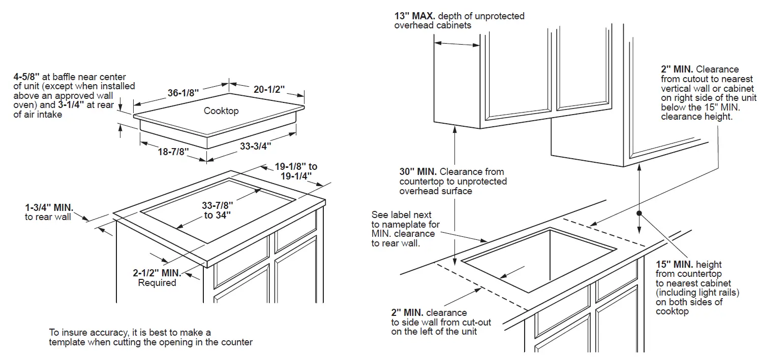 GE-Profile-PHP9036ST-36-Inch-Built-In-Touch-Control-Induction-Cooktop-fig-1