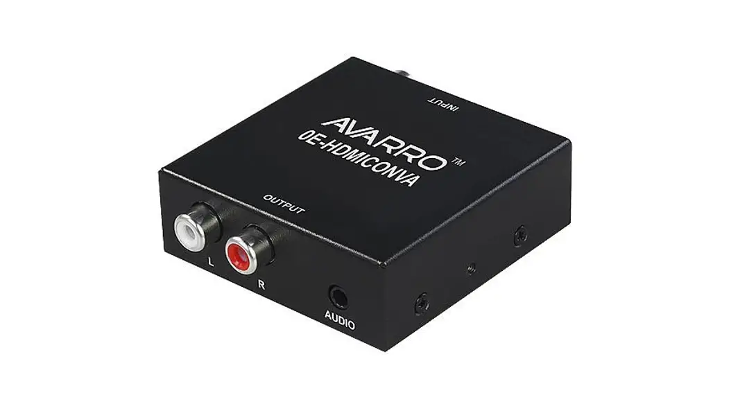 Avarro Hdmiconva Audio Converter Digital To Analog User Manual