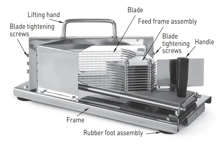HENDI 570159 Tomato slicer