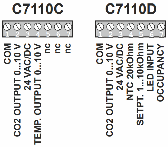 Honeywell C7110C1001 Wall Modules - FIGURE 5