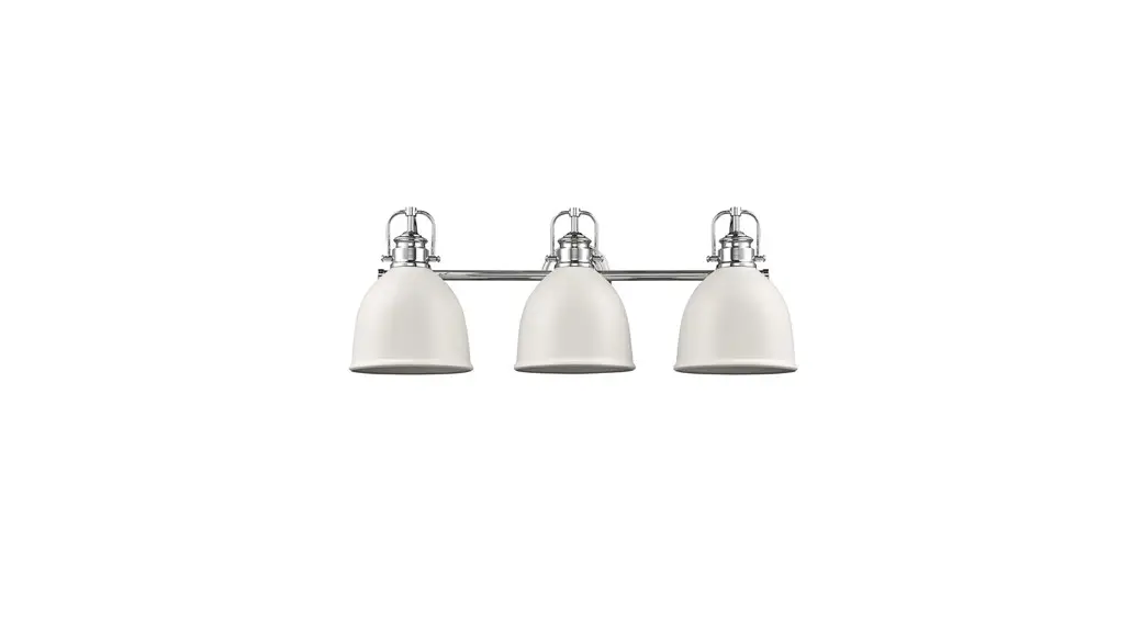 Park Harbor 479807 Grinnell Polished Chrome 3 Light Vanity Light Instructions