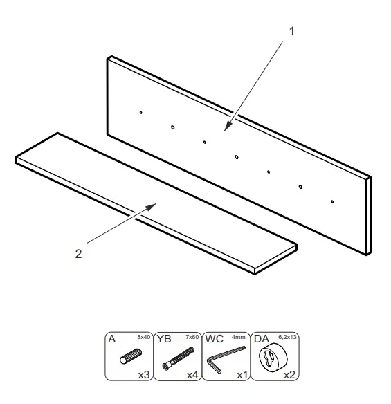 bopita 11818211 Anne Wall Rack-fig4