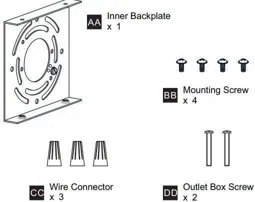 QUOIZEL PCCAL8523C Caledon Chrome Bath Light Wall Light-fig4