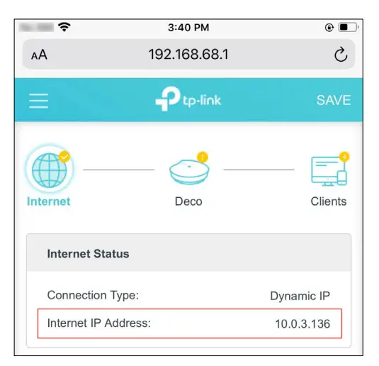Set Up Your Deco for 3G/4G Router Mode