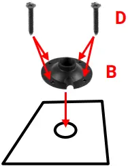 TEKVOX 79442-180 180° 4K Panoramic Camera B03