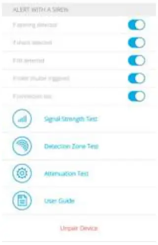 Setting Up the Detector