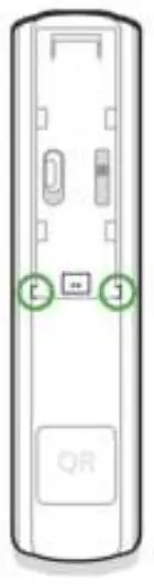 Connection of external detector