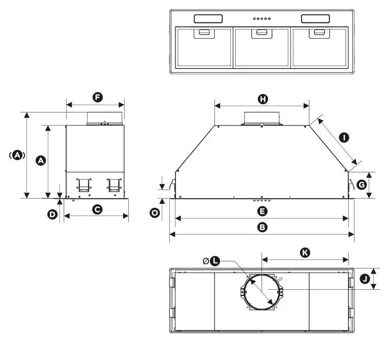 Haier HP60ICSX4 Built In Integrated Rangehood - INSTALLATION INSTRUCTIONS 3