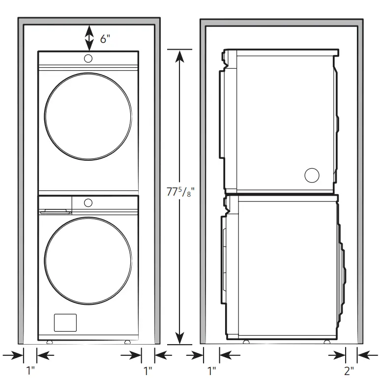 Installation Specifications – Stacked Pair