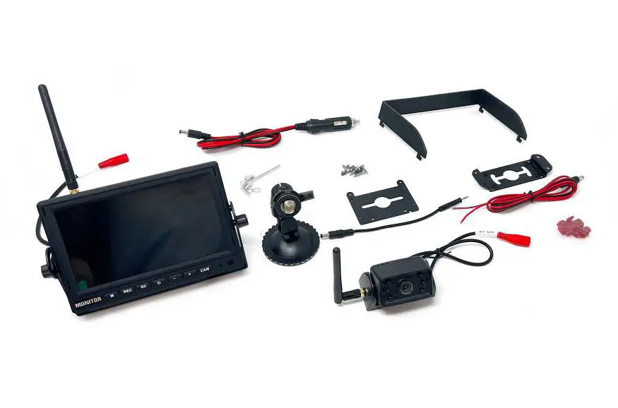 Brandmotion Ahds-7810v2 Wireless Observation Camera System With 7 Inch Hd Dvr Monitor User Manual