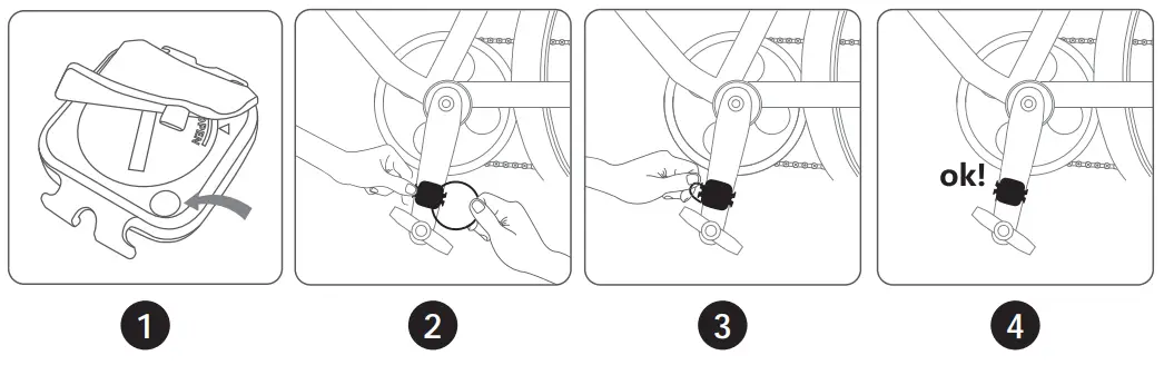 COOSPO BK467 Bike Cadence Speed Sensor - Figure 6