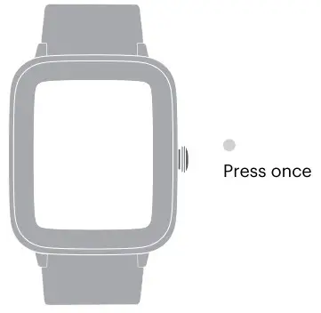 NOISE Colorfit Pro 3 Smartwatch - press once