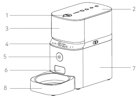 DUDU-PET-DU5L-VZ-Automatic-Pet-Feeder-FIG-1