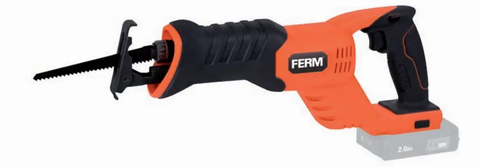 FERM RSM1022 20V Cordless Reciprocating Saw