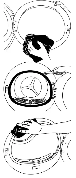 beko HPD24414W Front Loading Dryer - fig 18