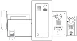 AIPHONE IXG SERIES IP Multi-Tenant Video Intercom