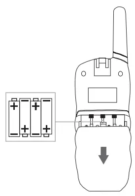 playzoom Walkie Talkies Device - BATTERY