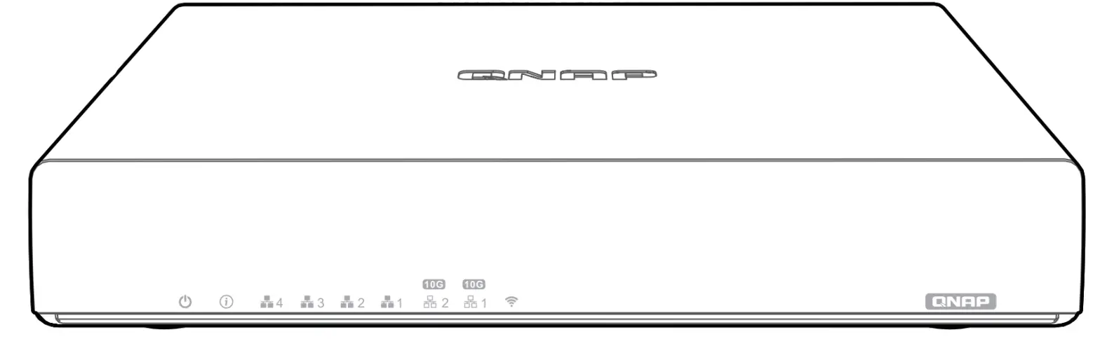 QNAP QHora-301W Next Generation WiFi 6 Dual Port 10GbE SD-WAN Router