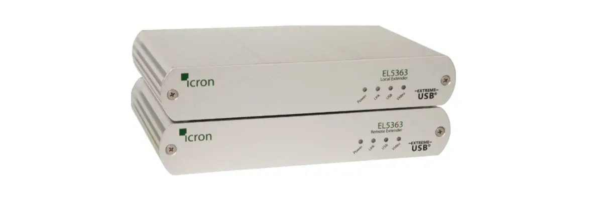 Icron Hdmi + Usb 2.0 Extender El5363 User Guide