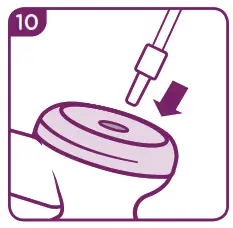 Tommee Tippee Made for Me Double Electric Breast Pump #1162 - Putting your pump together 10