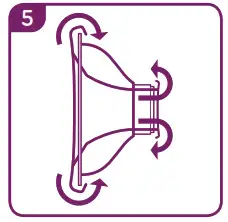 Tommee Tippee Made for Me Double Electric Breast Pump #1162 - Putting your pump together 5