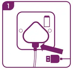 Tommee Tippee Made for Me Double Electric Breast Pump #1162 - To charge the power unit 1